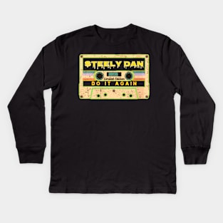 VINTAGE MIX TAPE Do It Again Kids Long Sleeve T-Shirt